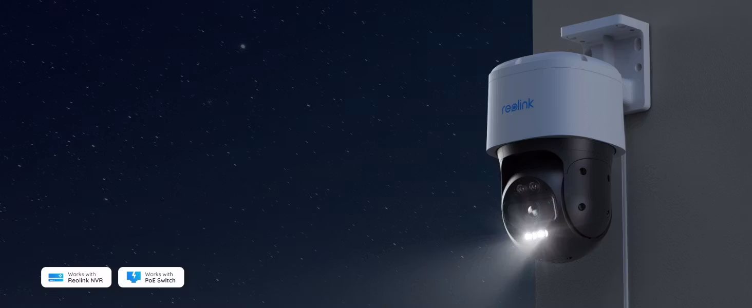 Reolink RLC-830A 4K Pan&Tilt PoE kamera med AutoTracking