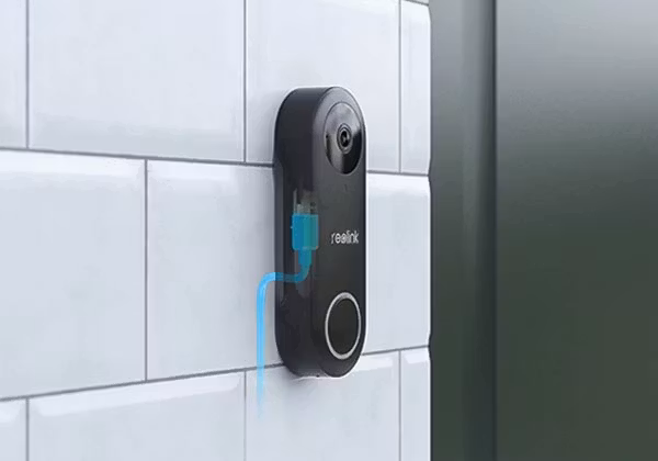 Reolink D340P Smart kamera ringeklokke med mottaker PoE