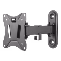 Deltaco Fullt bevegelig veggfeste, 13"-27", 25 kg, svart