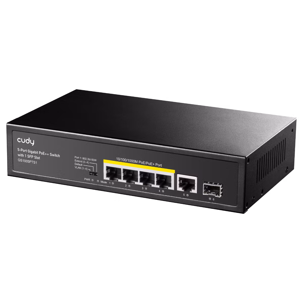 Cudy 5-Port Gigabit PoE+ Switch med SFP port