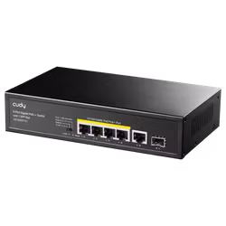 Cudy 5-Port Gigabit PoE+ Switch med SFP port