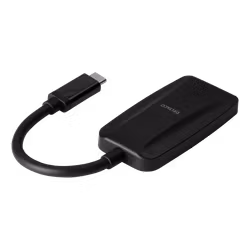 Deltaco USB-C til DisplayPort adapter, 8K 7680 x 4320 i 30Hz, svart
