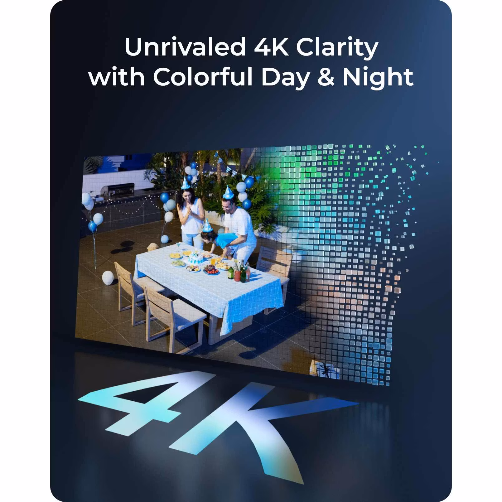 Reolink Argus B360 Smart 4K WiFi utendørs batteridrevet kamera