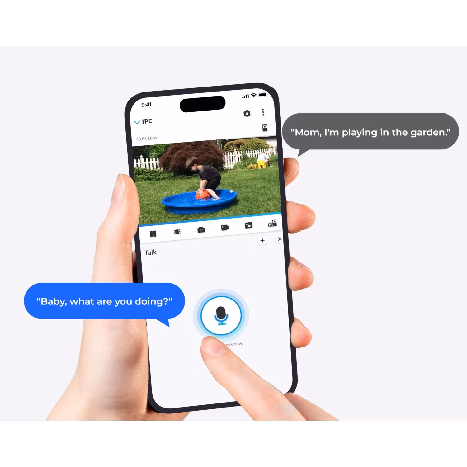 Reolink Argus B420 WiFi batteridrevet kamera med Pan&Tilt