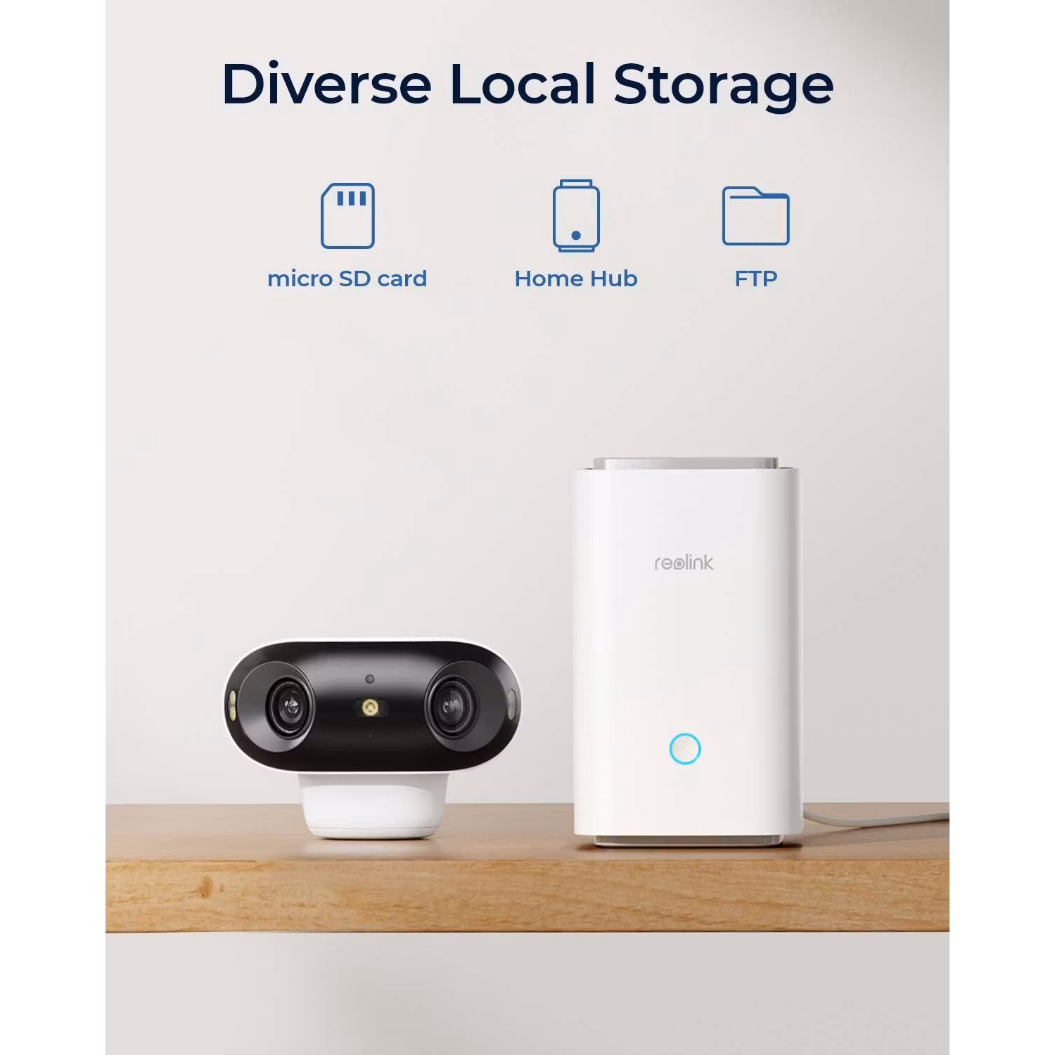 Reolink Argus 4 Pro 4K 180° Batteri Kamera med ColorX Nattsyn