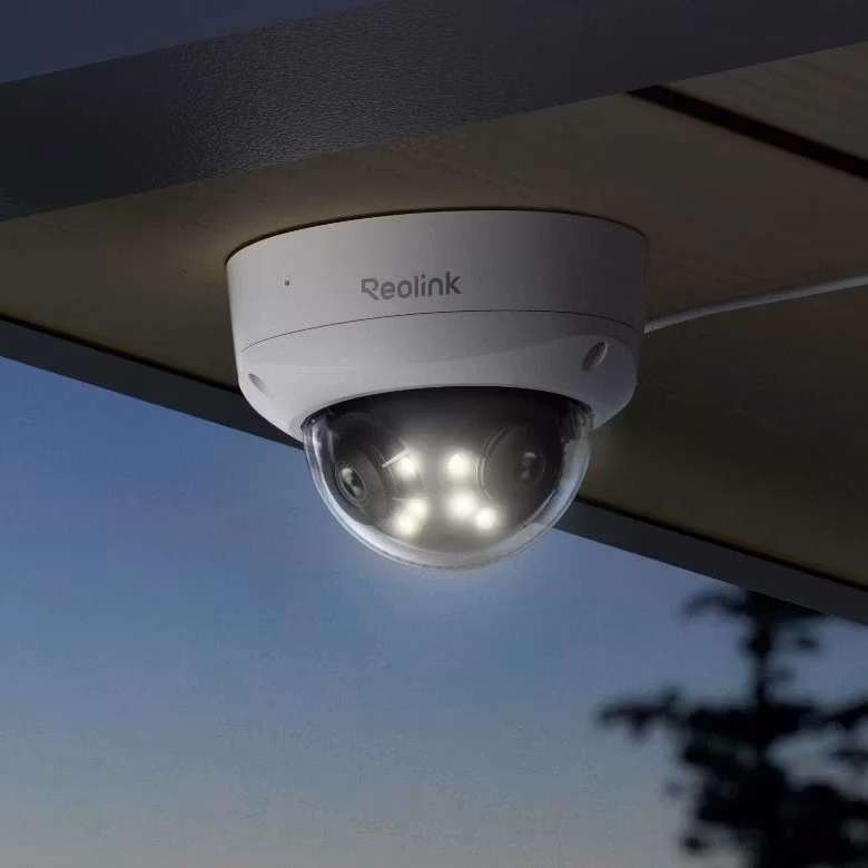 Reolink Duo 2V PoE - 4K IK10 Vandalsikker PoE kamera med 180° Panoramautsikt