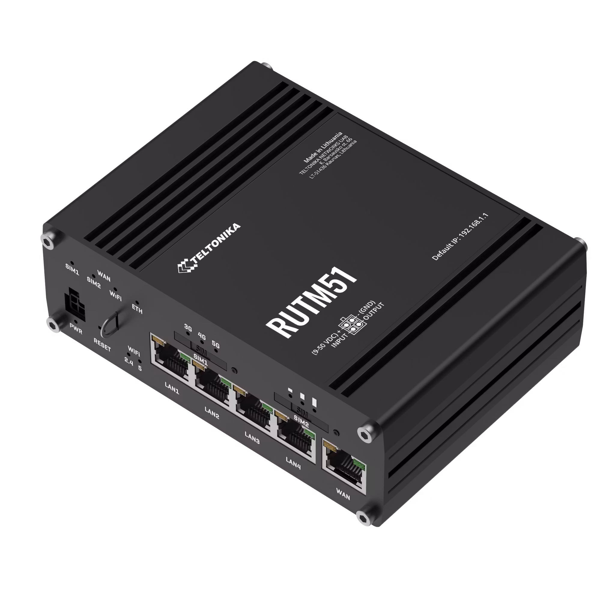 Teltonika RUTM51 Industrial 5G Router