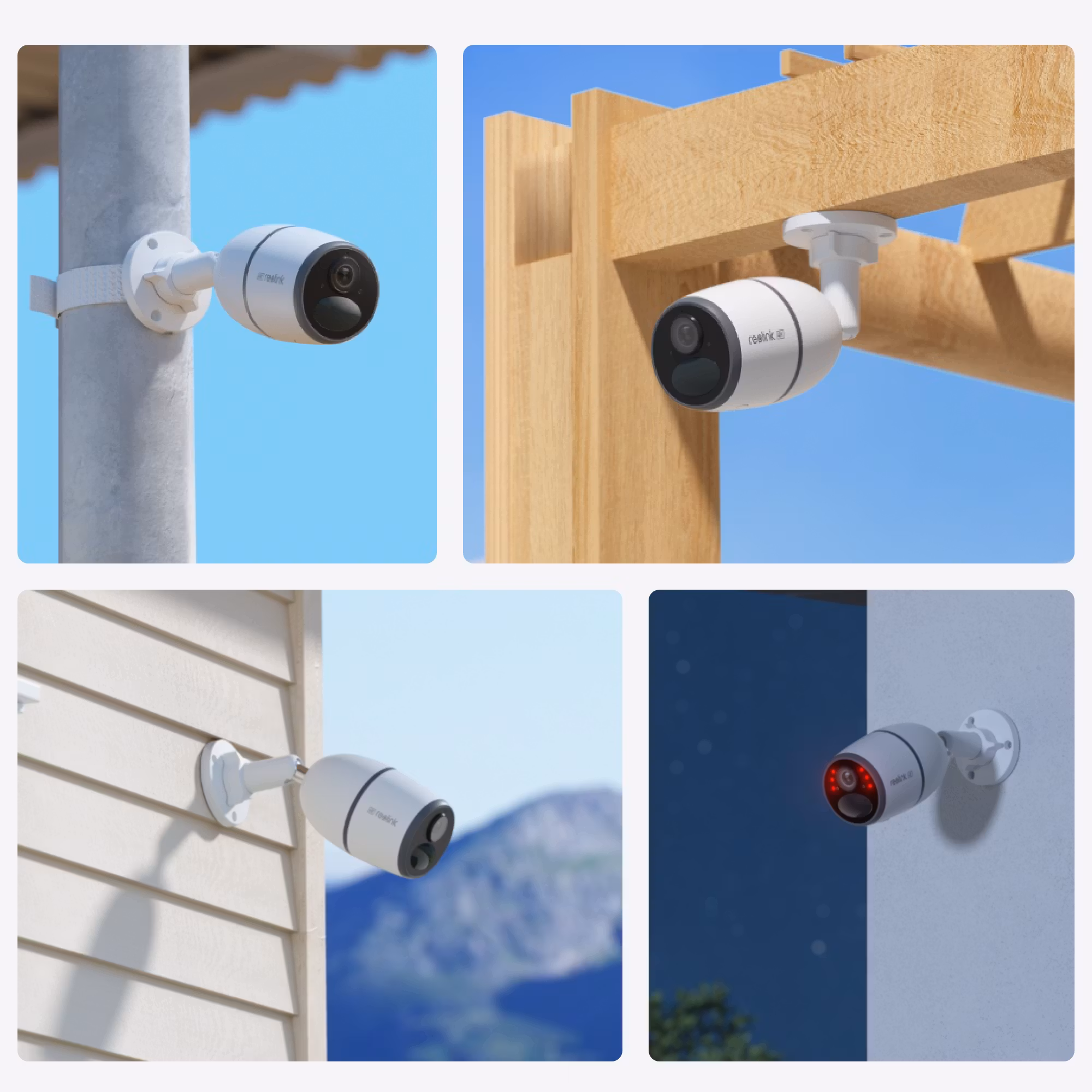 Reolink G340 Go Ultra 4K 4G utendørs batteridrevet overvåkningskamera