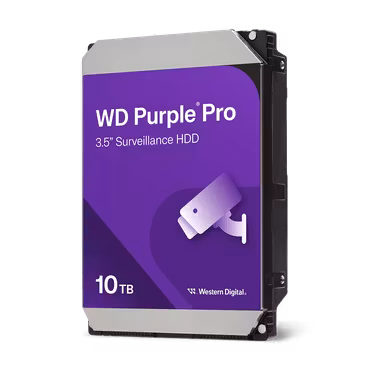 WD Purple Pro Harddisk for Opptaker/NVR