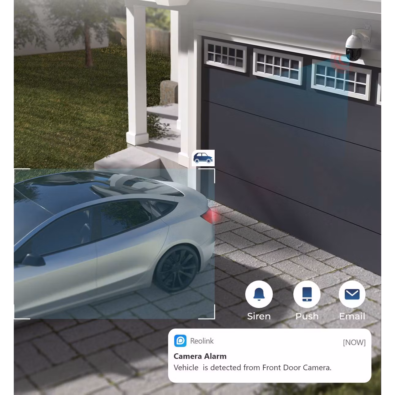 Reolink P850 RLC-823S2 - Smart 4K PoE kamera, 16X Zoom, Pan&Tilt og Auto Tracking