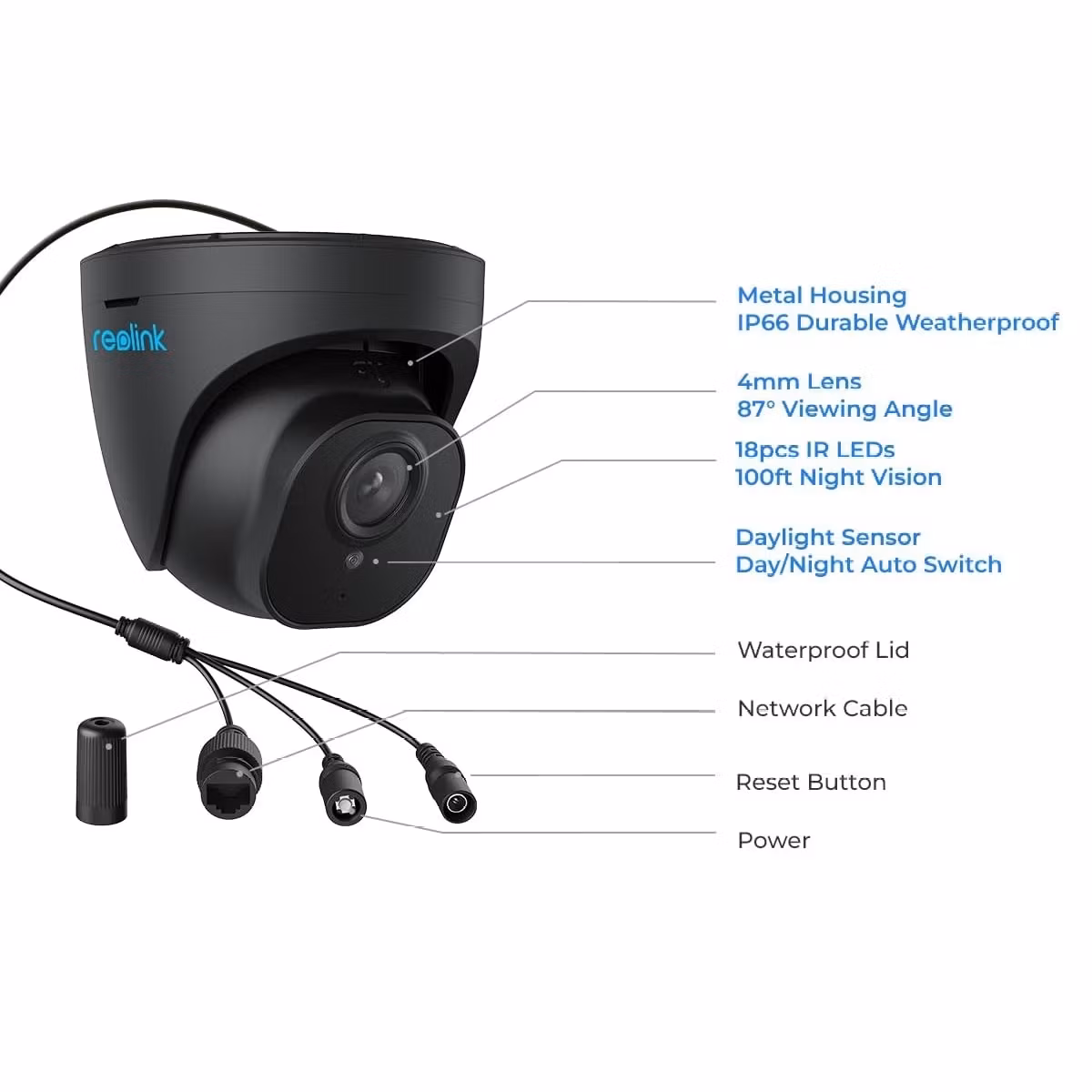 Reolink RLC-820A (svart)