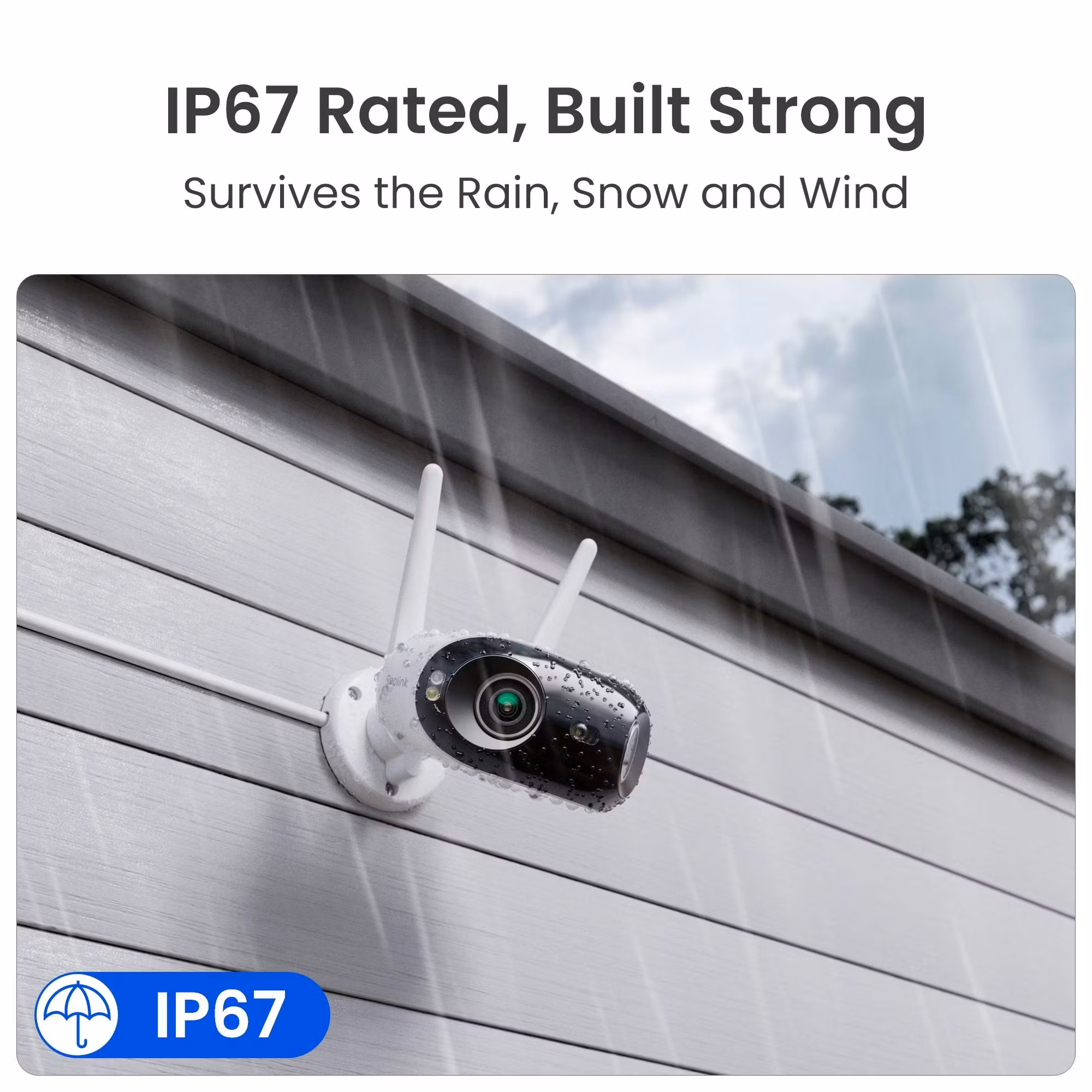 Reolink Elite Wifi Smart 8MP Dual-Lens overvåkingskamera