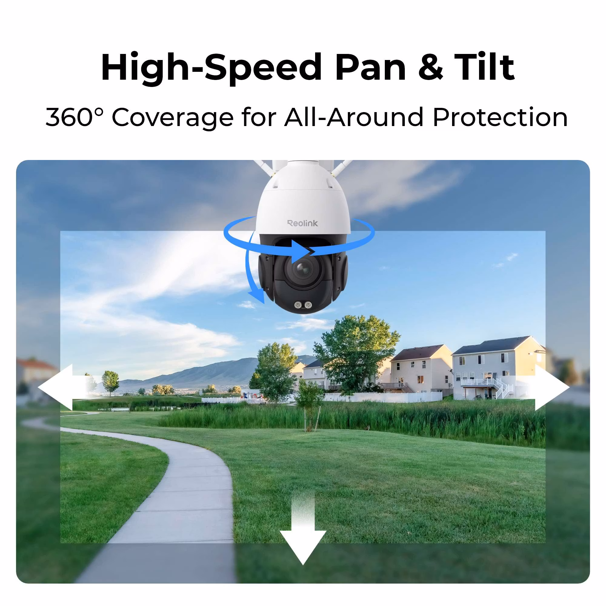 Reolink W840 RLC-823S1W 4K WiFi 6 360° PTZ 5x Zoom