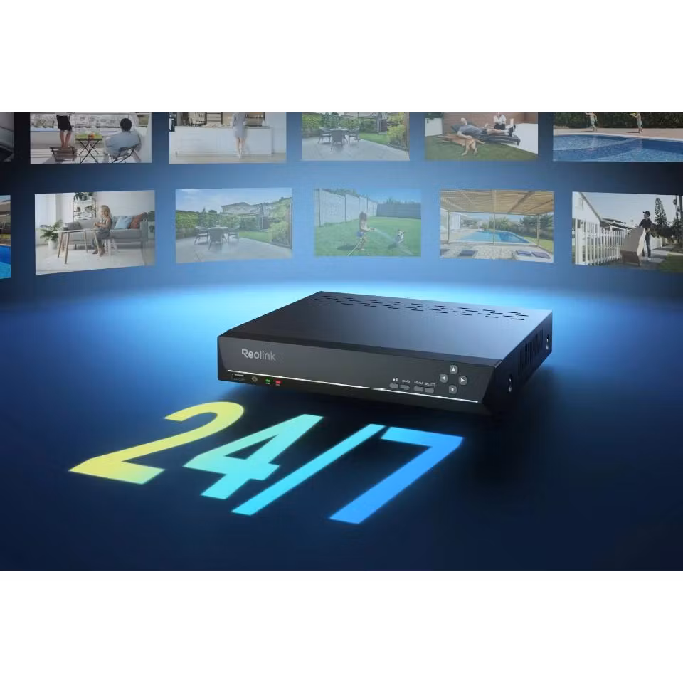 Reolink Kamerapakke, 4 stk. 4K bullet kameraer og opptaker med 2TB disk