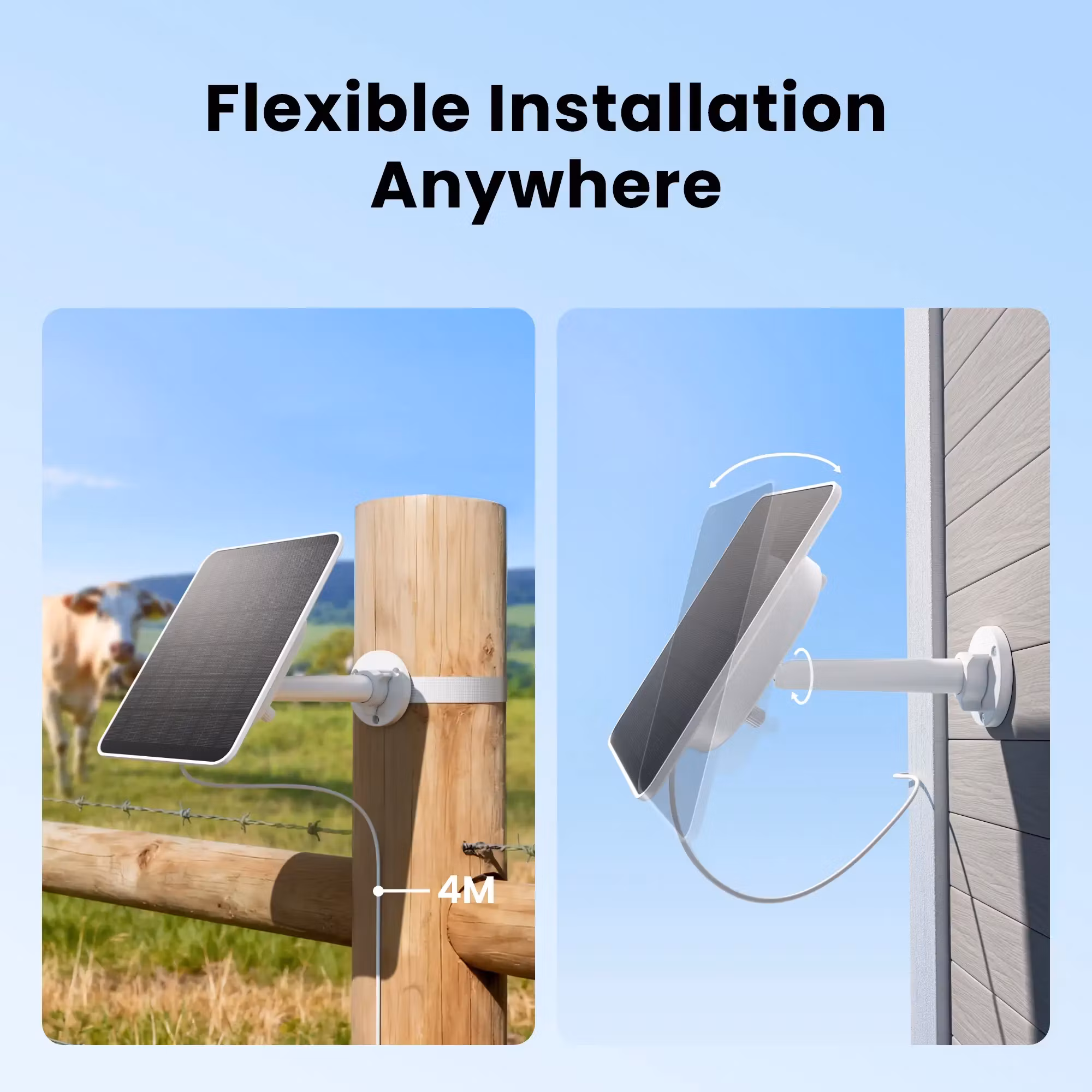 Reolink Solcellepanel 2S, 6W (hvit)