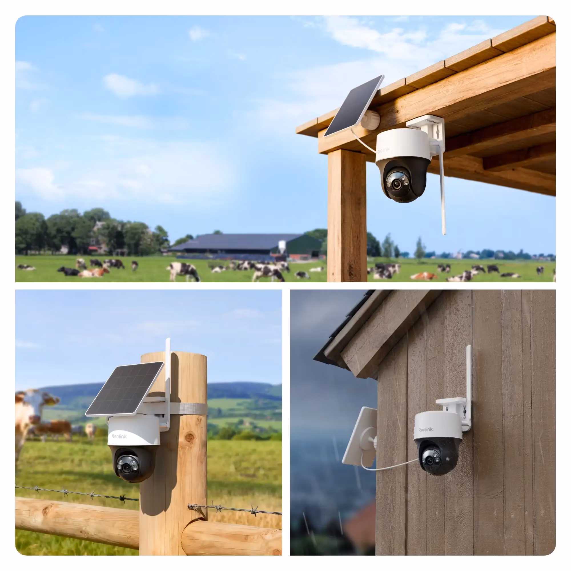 Reolink GO PT S Lite 2K 4MP 4G kamera, innebygget SIM-kort