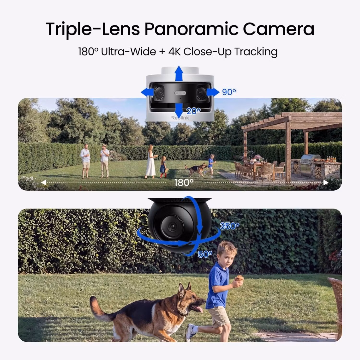 Reolink OMVI 3i PoE 4K Pan-Tilt kamera