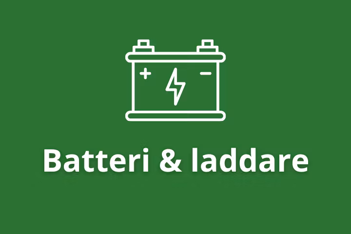 Batterier & Laddare - Fritidsport