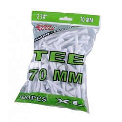 Vita peggar av trä 70mm eller 80 mm,100-pack