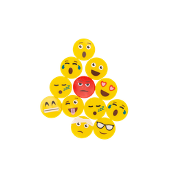GolfGear Ballmarker Smiley Markeringsknapp köp 12 betala för 10 eller 4 kr/st