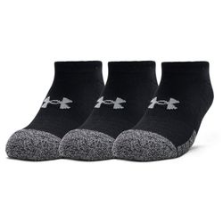 Under Armour Heatgear No Show Socks Svart 3-pack