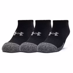 Under Armour Heatgear No Show Socks Svart 3-pack