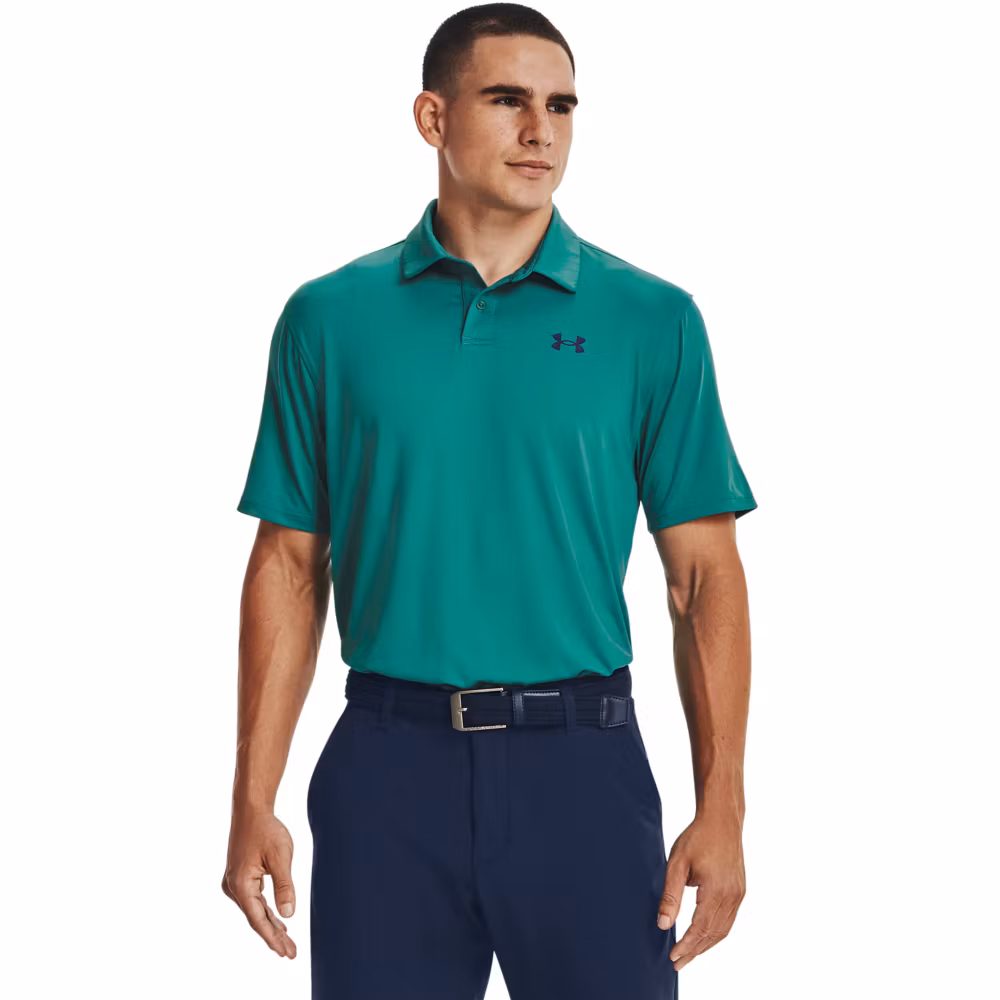 Under Armour T2G Polo Cerulean Green