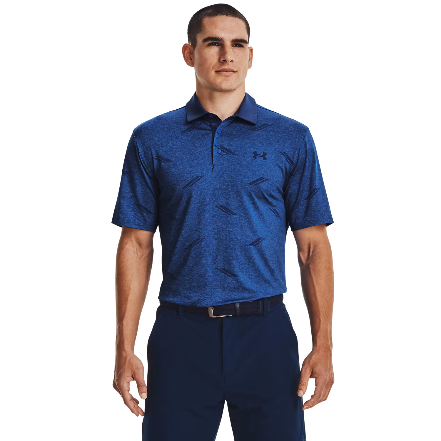 Under Armour Playoff Deuces Jacq Polo Blue Mirage