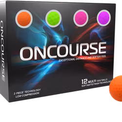 OnCourse MULTI Soft Matte Färgade Golfbollar
