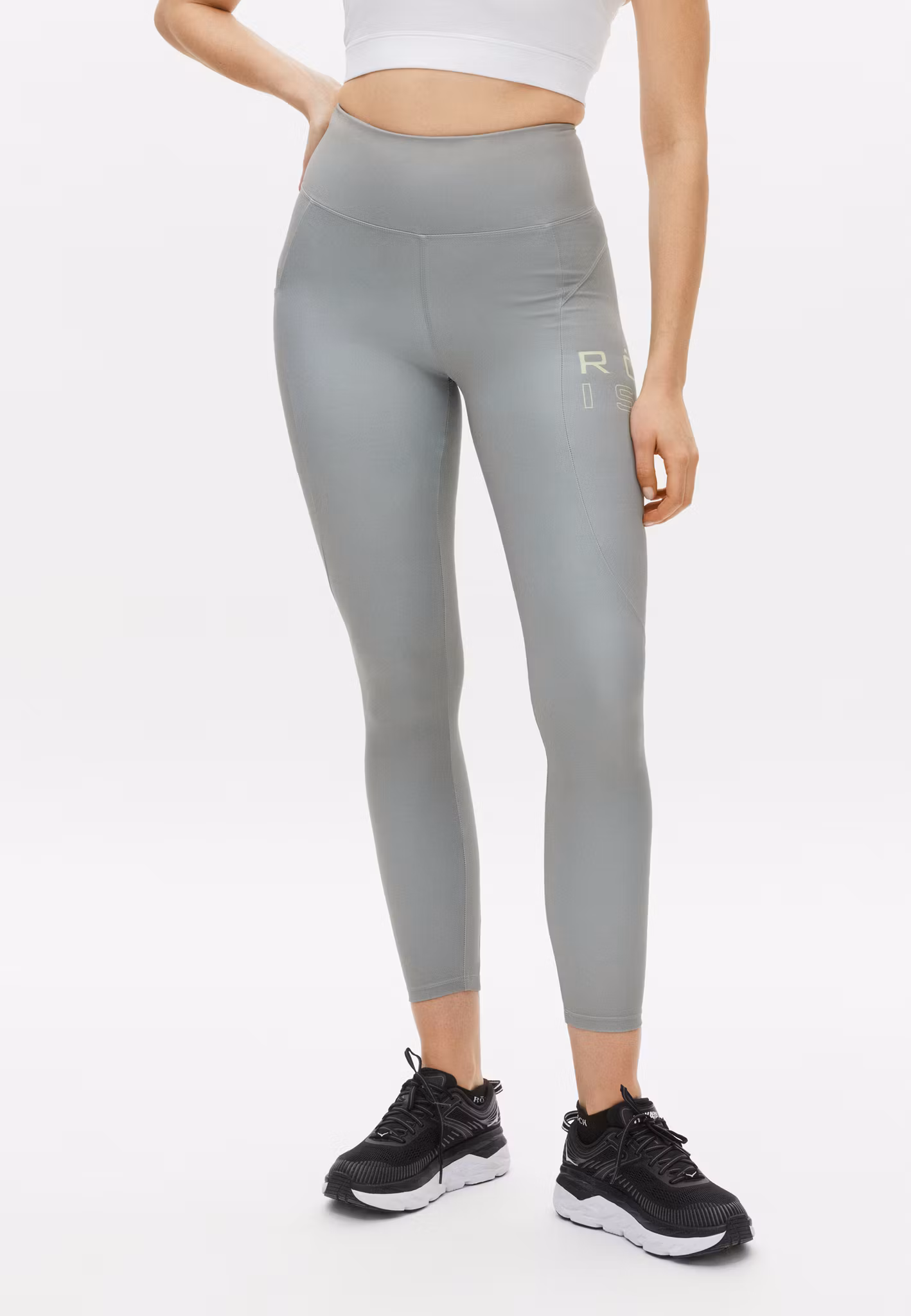 Röhnisch Endorphin Logo Tights Vetiver Green