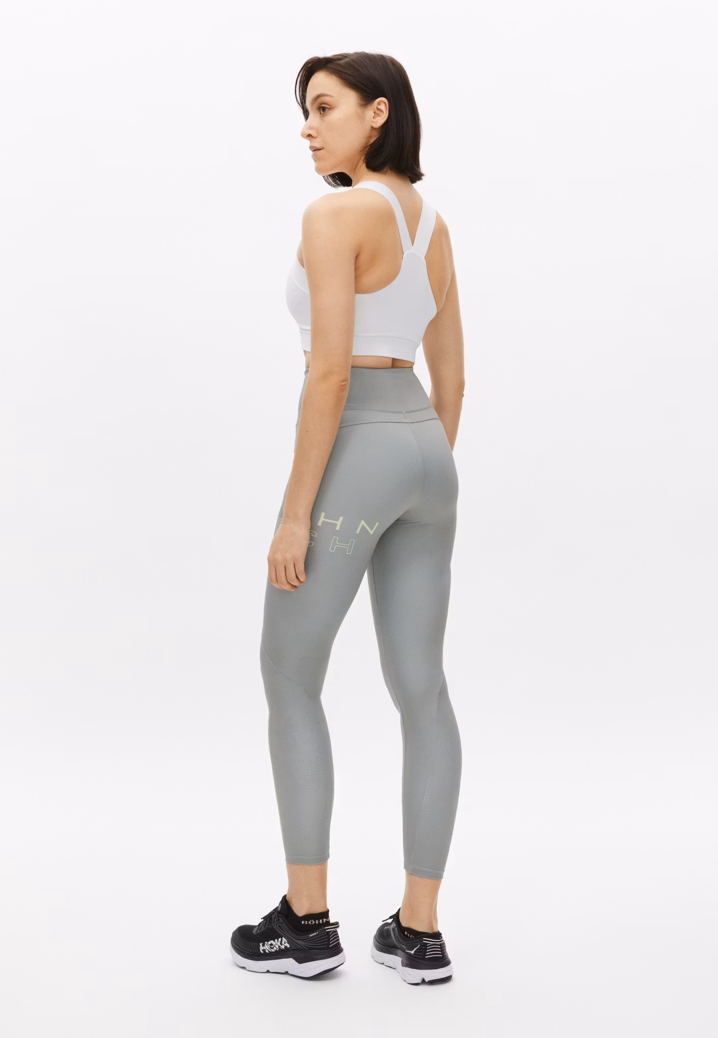 Röhnisch Endorphin Logo Tights Vetiver Green