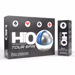 HIO Performance Tour Spin 12-pack golfbollar