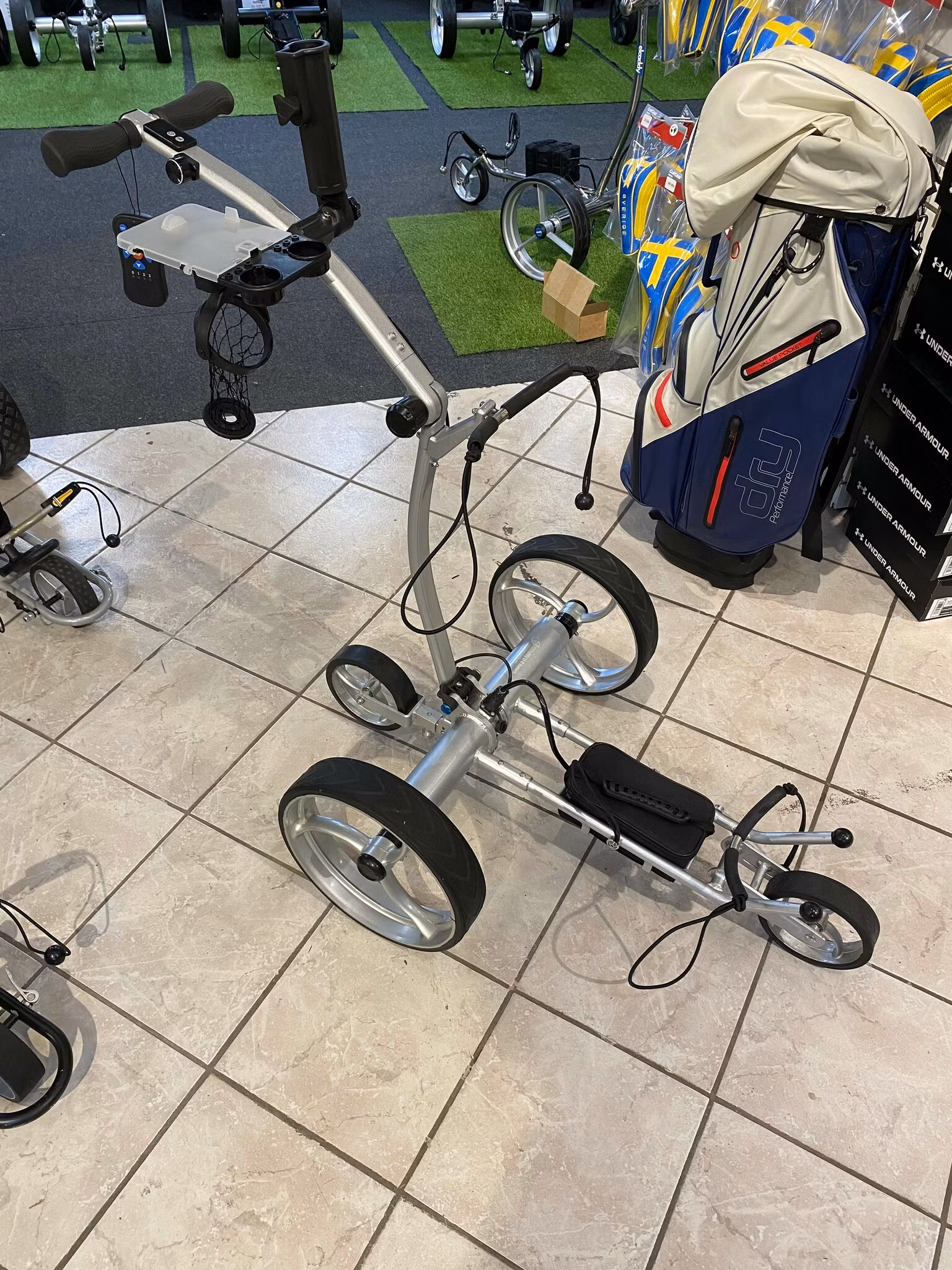 Beg ElCaddy Li-8 Silver (6 månaders garanti)