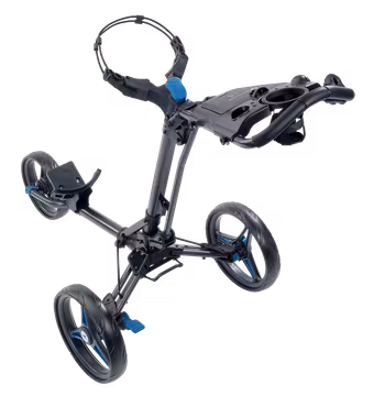 Motocaddy Cube Blå, manuell golfvagn