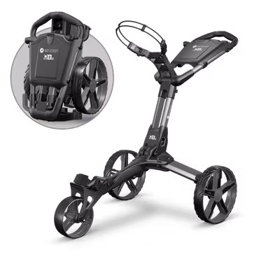 Motocaddy QB2 Graphite manuell golfvagn