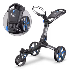 Motocaddy QB2 Blue manuell golfvagn