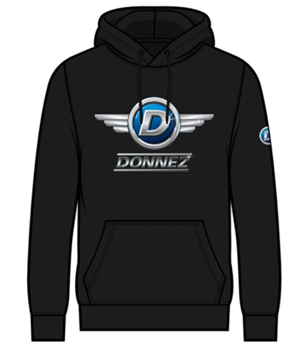 Donnez Hoodie med Tag och Armtryck