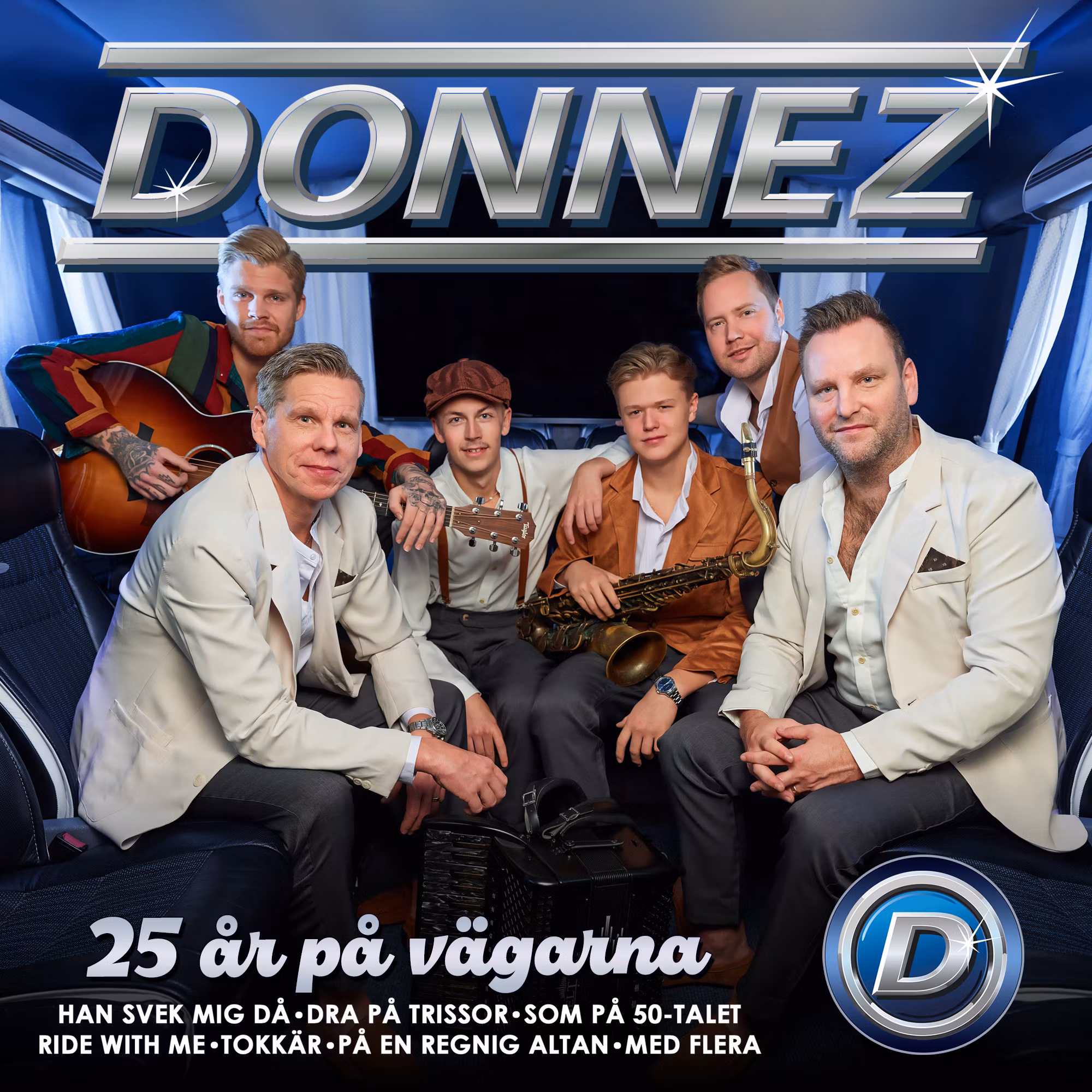 Donnez CD "25 år på vägarna"