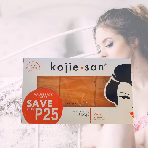 3 Bars Kojie San Skin Lightening Soap 65x3