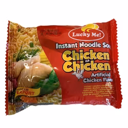 Lucky Me Chicken na Chicken Flavor Instant Mami Noodles 55g