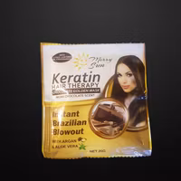 KERATIN HAIR THERAPY CHOCOLATE GOLDEN MASK 20G