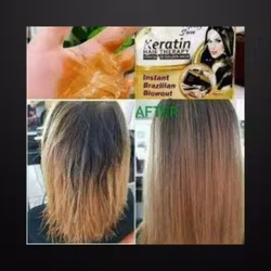 KERATIN HAIR THERAPY CHOCOLATE GOLDEN MASK 20G
