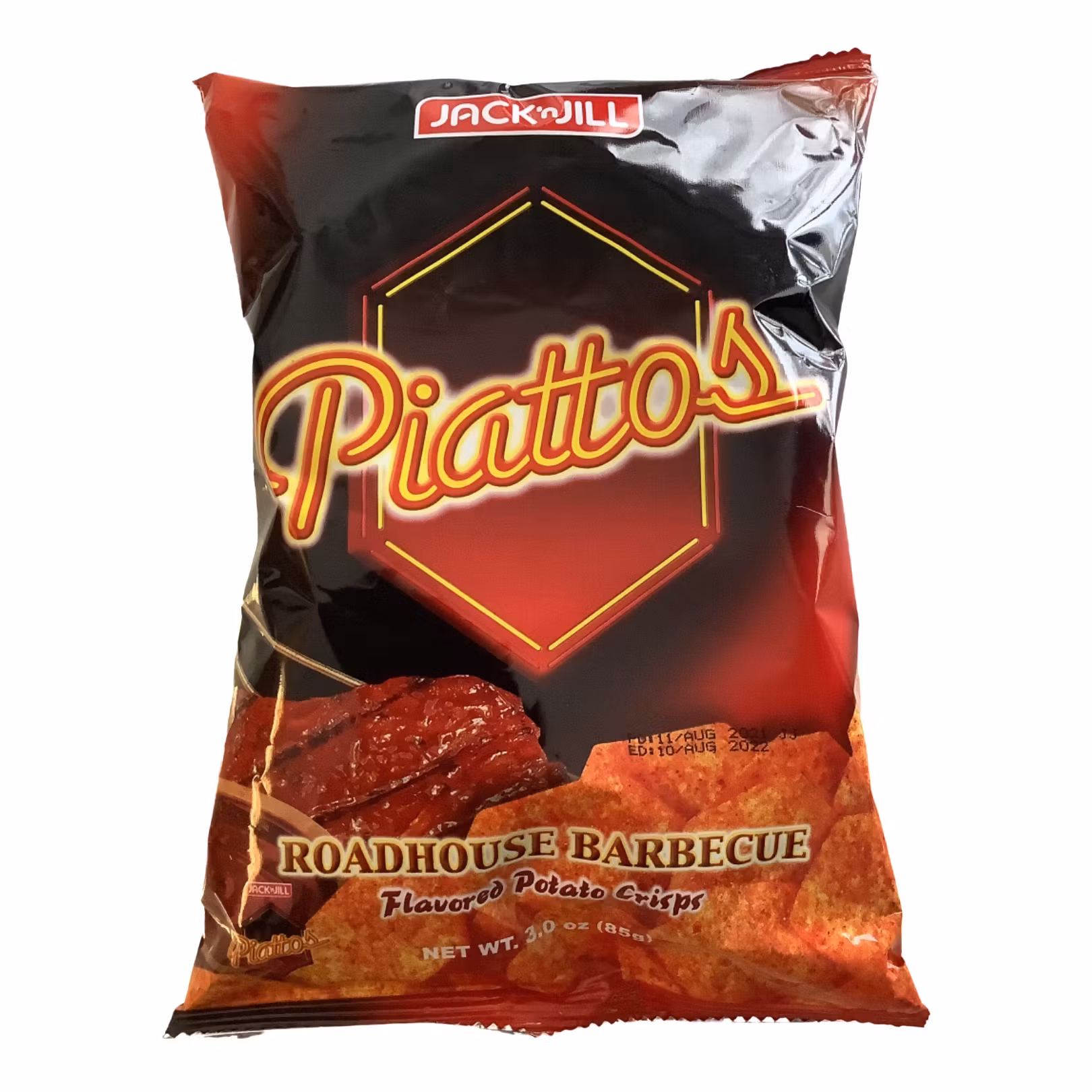 Jack n Jill Piattos Roadhouse Barbeque 85g