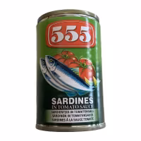555 Sardines in Tomato Sauce 155g