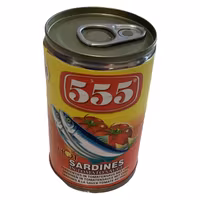 555 Sardines in Tomato Sauce HOT 155g