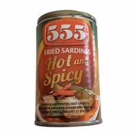 555 Fried Sardines HOT & SPICY 155g