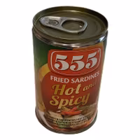555 Fried Sardines HOT & SPICY 155g