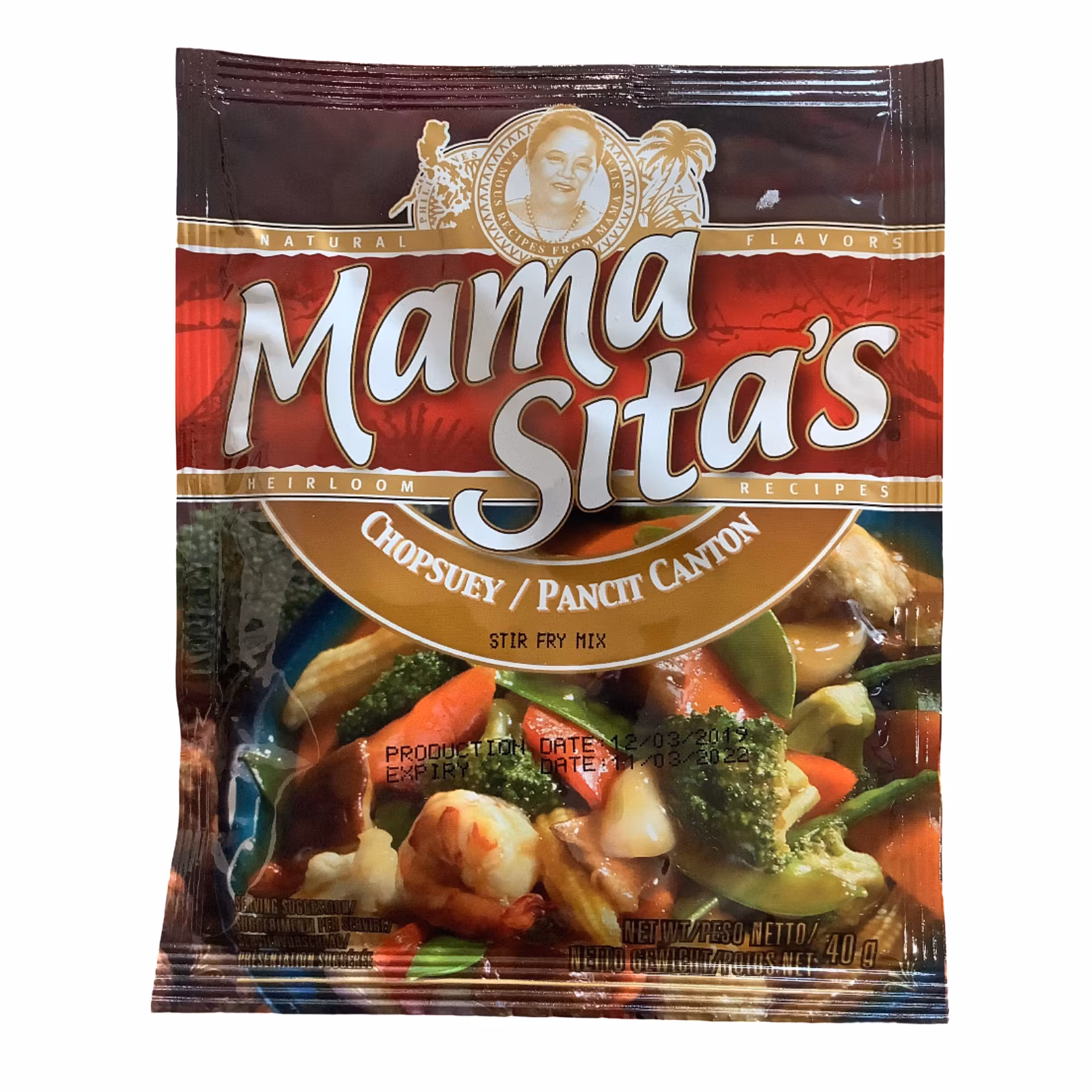 Mama Sita’s Chopsuey/Pancit Canton Mix 40 g