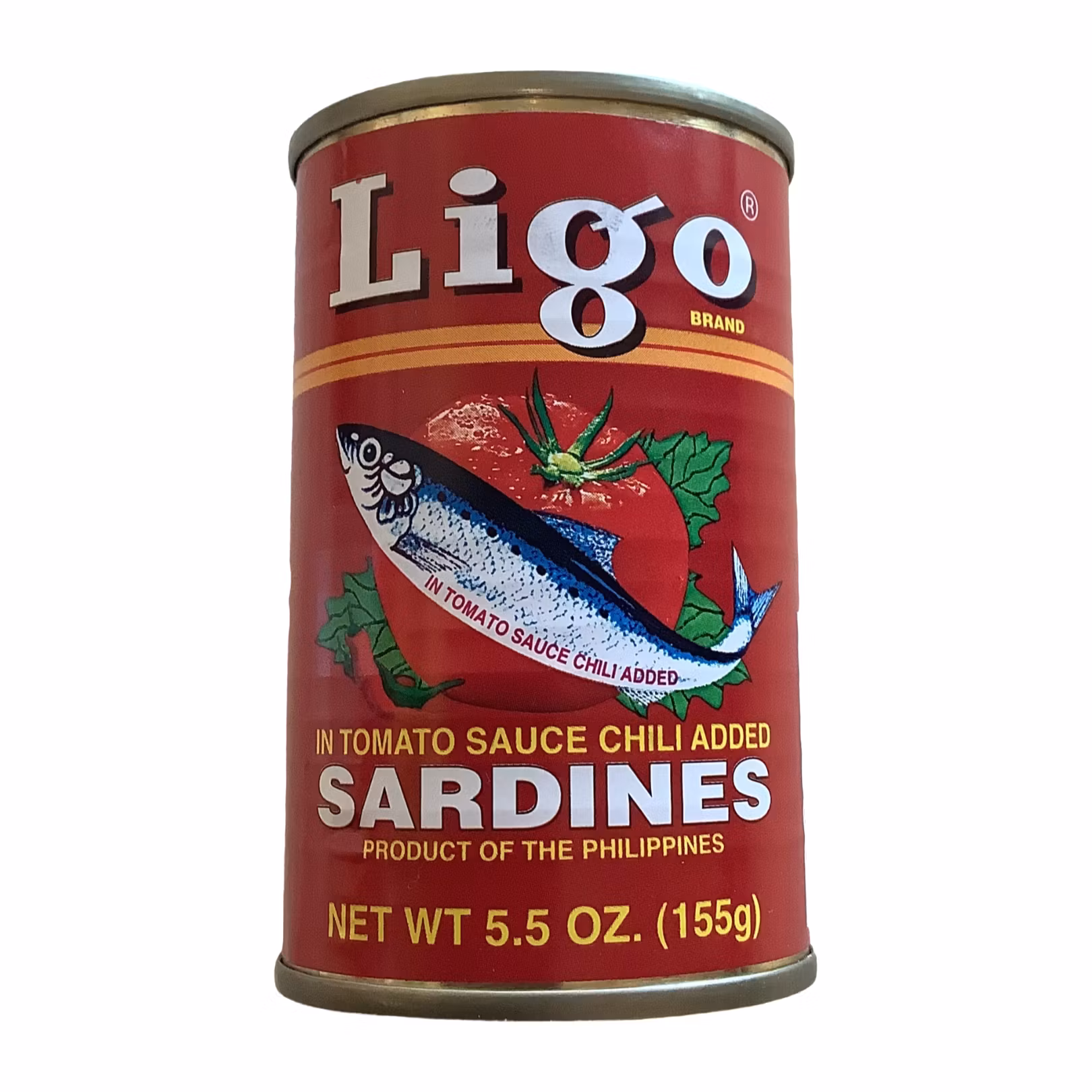 Ligo Sardines in Tomato Sauce CHILI ADDED 155g