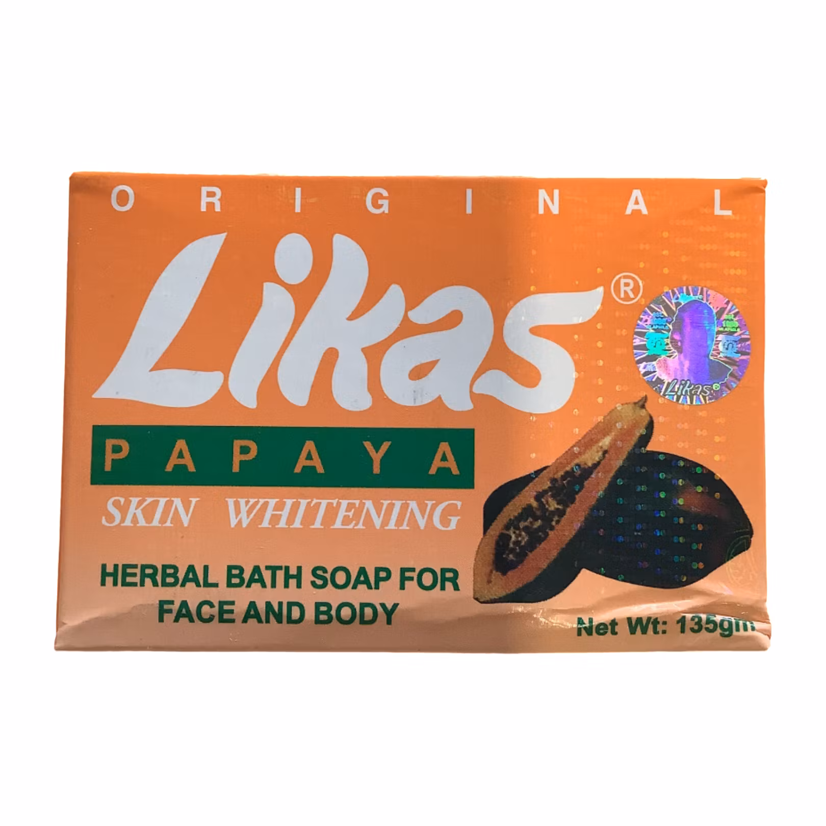 Likas papaya original whitening herbal soap 135g